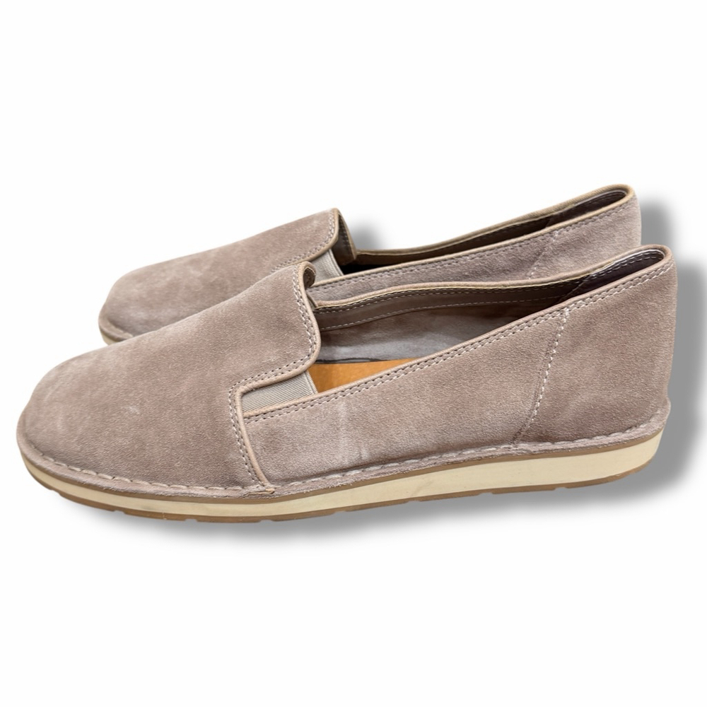 Zodiac Suede Slip On Loafers Womens US 9 Gray Casual Comfort Flats - Picture 11 of 14